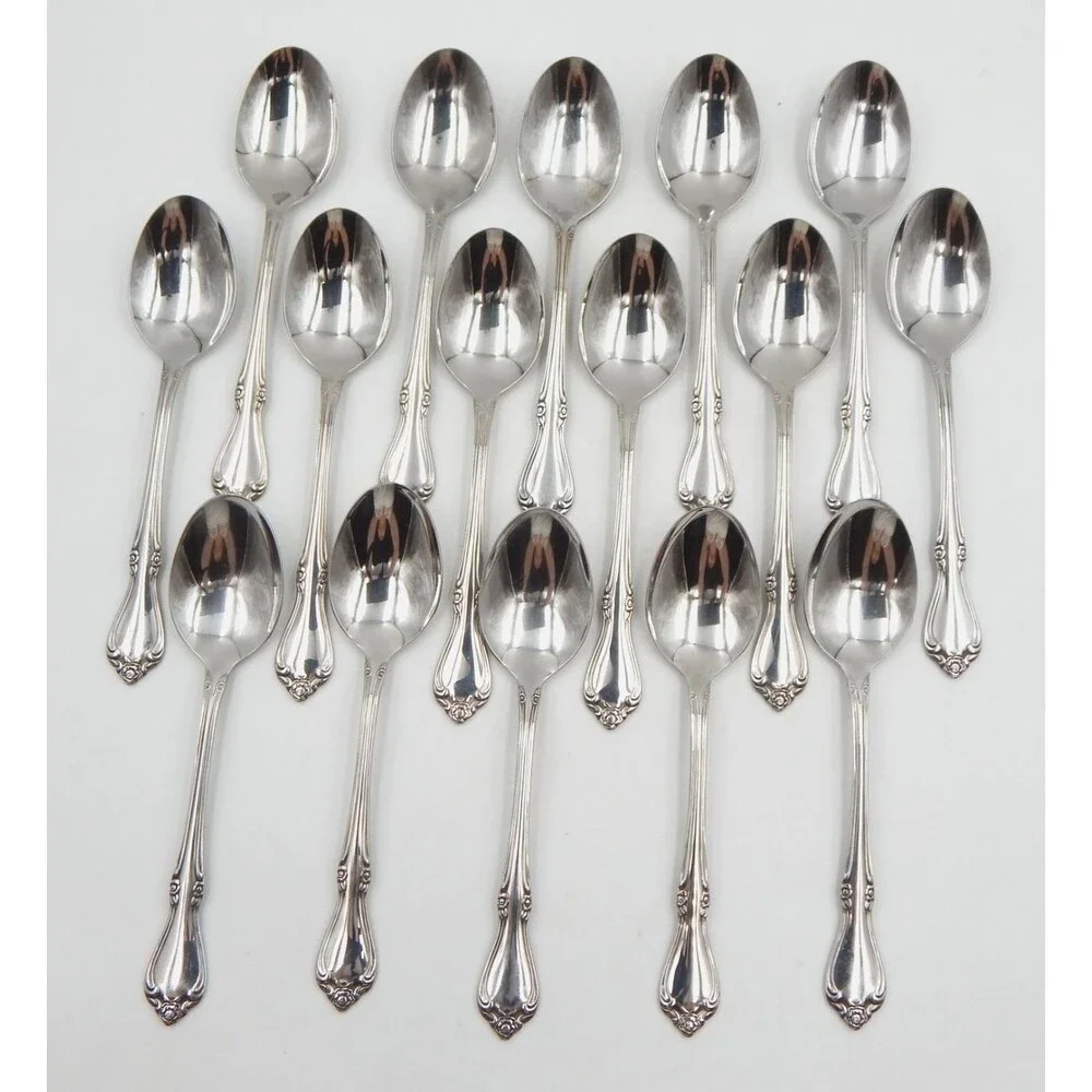 Oneida SSS Celebrity Dinner Place TableSpoons Stainless Flatware S/4 Replacement